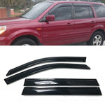 Fit for 2003-2008 Honda Pilot Window Vent Visors Sun Rain Guard