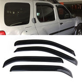 Fit 2005-2015 Nissan Xterra Window Vent Visors Sun Rain Guard