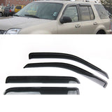 Fit for 2002-2010 Ford Explorer Window Vent Visors Sun Rain Guard