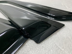 Fit 2017-2019 Ford F150 F250 Crew Cab Window Vent Visors Rain Guard