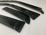 Fit 2017-2019 Ford F150 F250 Supoer Cab Window Vent Visors Rain Guard