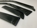 Fit 2017-2019 Ford F150 F250 Supoer Cab Window Vent Visors Rain Guard