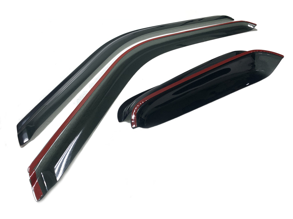 Fits 88-98 Chevy GMC C1500 K1500 95-99 Tahoe 92-99 Yukon Window Visors 2PC Set Fits 88-98 Chevy GMC C1500 K1500 95-99 Tahoe 92-99 Yukon Window Visors 2PC Set